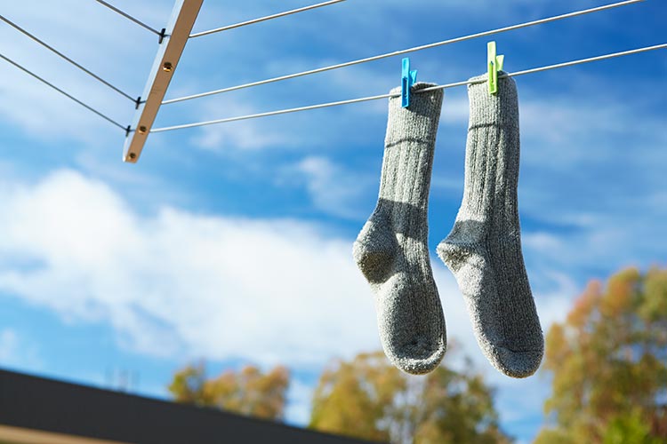 How to Properly Wash Your Socks