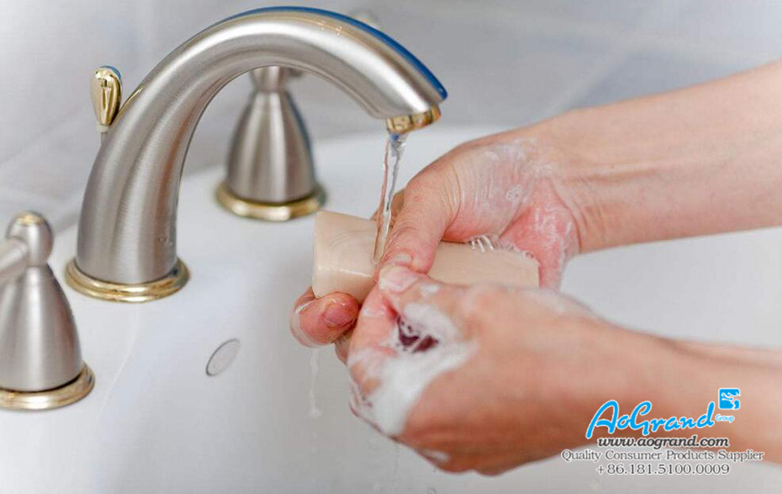 Washing Your Hands With Soap Is A Good Habit